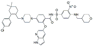 Molecular structure of the compound: Venetoclax (ABT-199)