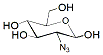 Molecular structure of the compound: 2-Azido-2-deoxy-D-glucose