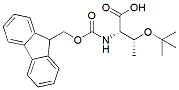 Molecular structure of the compound: Fmoc-Thr(tBu)-OH