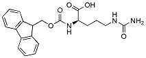 Molecular structure of the compound: Fmoc-Cit-OH