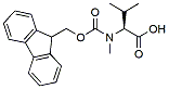 Molecular structure of the compound: Fmoc-N-Me-Val-OH