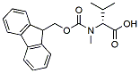 Molecular structure of the compound: Fmoc-D-N-Me-Val-OH