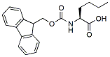Molecular structure of the compound: Fmoc-Nle-OH