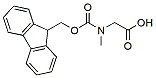 Molecular structure of the compound: Fmoc-Sar-OH