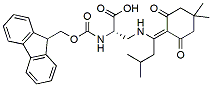Molecular structure of the compound: Fmoc-Dap(ivDde)-OH