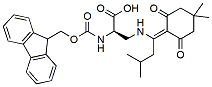 Molecular structure of the compound: Fmoc-D-Dap(ivDde)-OH