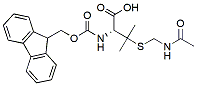 Molecular structure of the compound: Fmoc-Pen(Acm)-OH