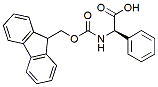 Molecular structure of the compound: Fmoc-D-Phg-OH