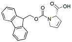 Molecular structure of the compound: Fmoc-3,4-dehydro-L-Proline