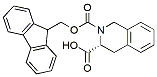 Molecular structure of the compound: Fmoc-D-Tic-OH