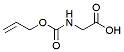 Molecular structure of the compound: Alloc-Gly-OH