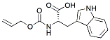 Molecular structure of the compound: Alloc-L-Trp-OH