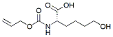 Molecular structure of the compound: Aloc-l-nle(6-oh)-oh dcha