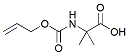Molecular structure of the compound: Alloc-2-methylalanine