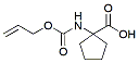Molecular structure of the compound: Alloc-amino-cylopentanecarcocylic acid