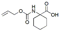 Molecular structure of the compound: Alloc-amino-cyclohexanecarboxylic acid