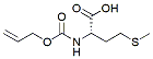 Molecular structure of the compound: Alloc-L-methionine
