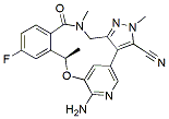 Molecular structure of the compound: Lorlatinib