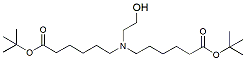 Molecular structure of the compound: Hydroxy-amino-bis(hexanoic acid)