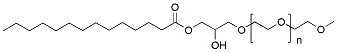Molecular structure of the compound: sn-1-MMG-PEG, MW 2,000