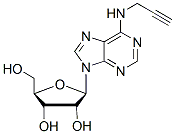 Molecular structure of the compound: N6-Propargyl-adenosine