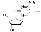 Molecular structure of the compound: 5-Ethynyl-2-deoxycytidine