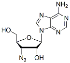 Molecular structure of the compound: 3-Azido-3-deoxyadenosine