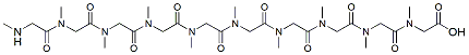 Molecular structure of the compound: pSar10-OH