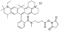 Molecular structure of the compound: ATT 647N NHS ester