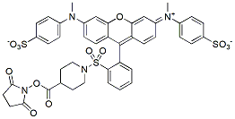 Molecular structure of the compound: DusQ 9 NHS ester