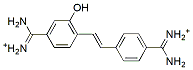 Molecular structure of the compound: Hydroxystilbamidine