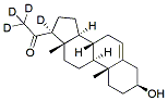 Molecular structure of the compound: Pregnenolone-d4