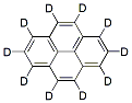 Molecular structure of the compound: Pyrene-d10