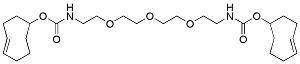 Molecular structure of the compound: TCO-PEG3-TCO