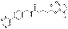 Molecular structure of the compound: Tetrazine-Ph-NHCO-C3-NHS ester