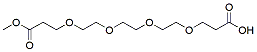 Molecular structure of the compound: Acid-PEG4-mono-methyl ester