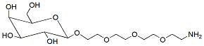 Molecular structure of the compound: Amino-PEG4-beta-D-galactose