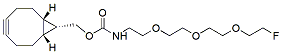 Molecular structure of the compound: endo-BCN-PEG3-F