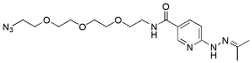 Molecular structure of the compound: HyNic-PEG3-Azide
