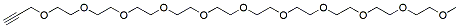 Molecular structure of the compound: m-PEG11-alkyne