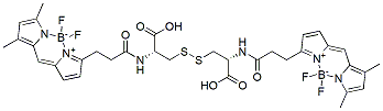 Molecular structure of the compound: BDP FL L-Cystine