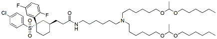 Molecular structure of the compound: Lipid MK16