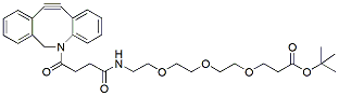 Molecular structure of the compound: DBCO-PEG3-t-butyl ester
