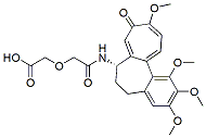 Molecular structure of the compound: acid-PEG1-Colchicine