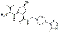 Molecular structure of the compound: (S,S,S)-AHPC HCl