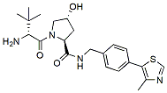 Molecular structure of the compound: (S,R,R)-AHPC HCl