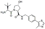 Molecular structure of the compound: (S,R,S)-AHPC