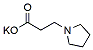 Molecular structure of the compound: potassium 3-(pyrrolidin-1-yl)propanoate