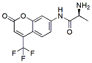 Molecular structure of the compound: H-Ala-AFC