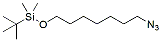 Molecular structure of the compound: ((7-azidoheptyl)oxy)(tert-butyl)dimethylsilane